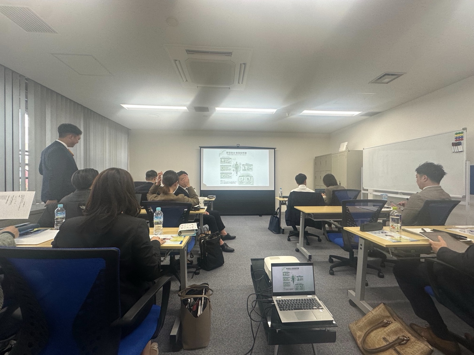 企業研修の様子