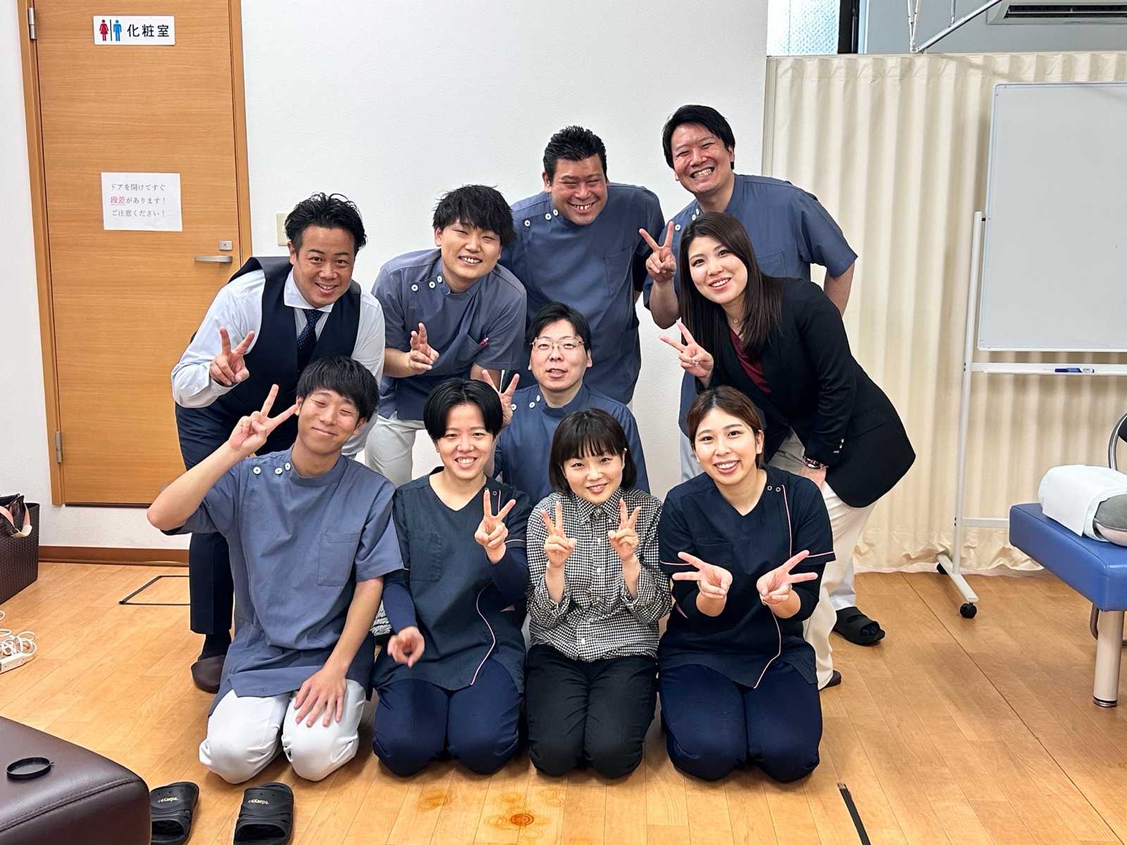 研修後の集合写真